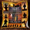 My Dad Thank You And Love You Quilt P556S  Quilt